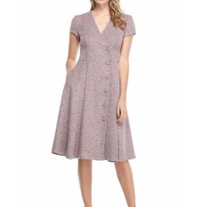 Gal Meets Glam Agatha Dainty Tweed Dress